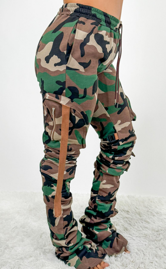 Rebellious™️ Clothing Co. - Women Camouflage Sweat Pants