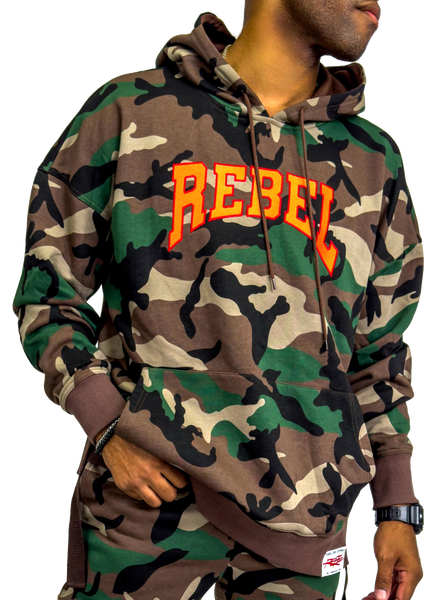 Rebellious™️ Clothing Co. - Men's Rebel Hoodie  - Camouflage