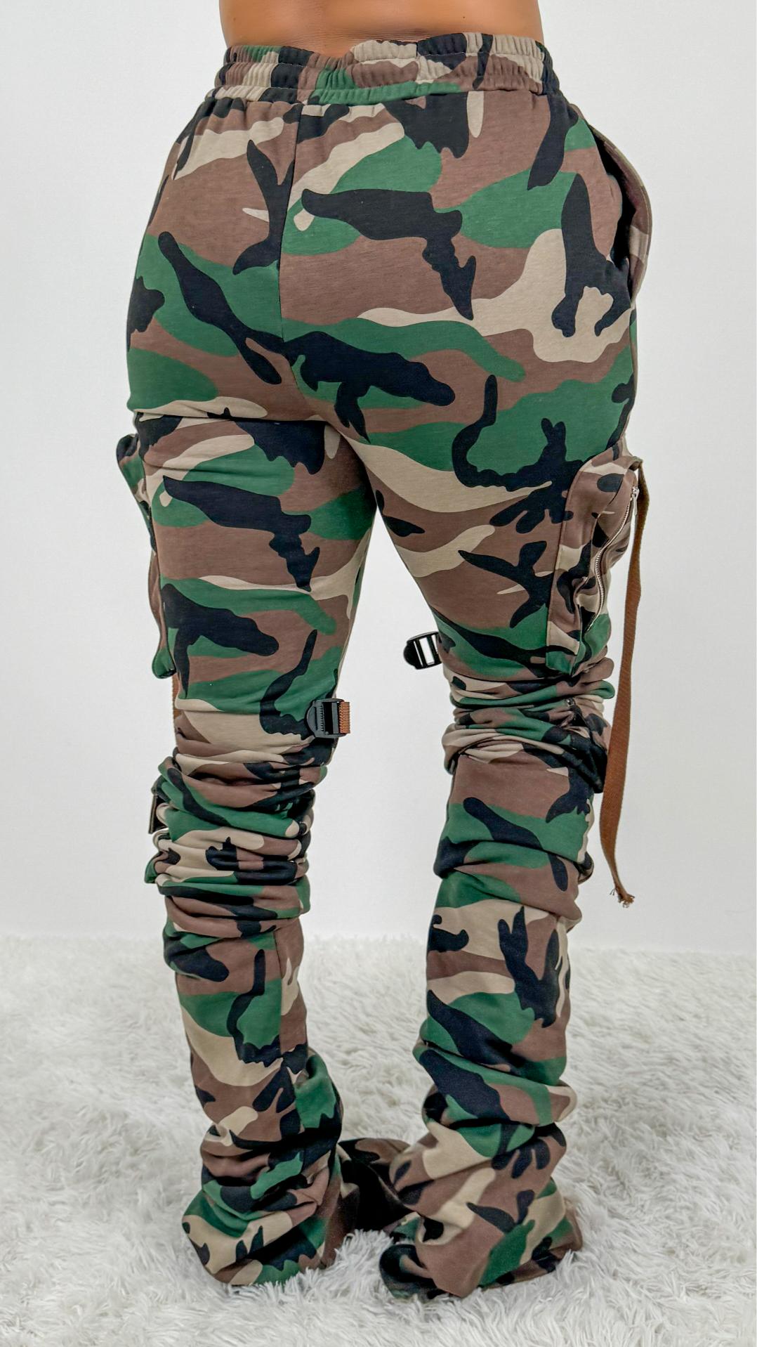 Rebellious™️ Clothing Co. - Women Camouflage Sweat Pants