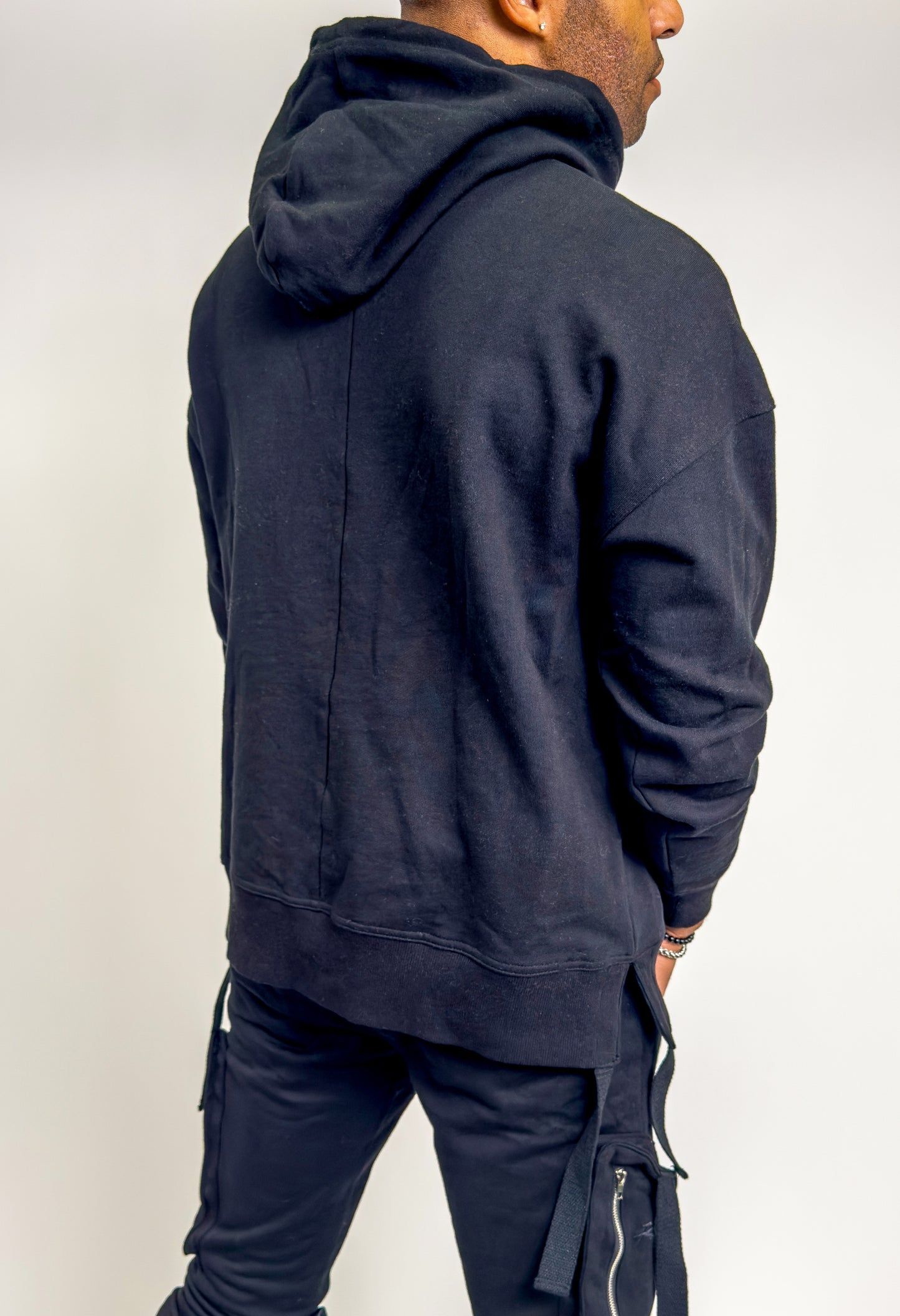 Rebellious® Clothing Co. - Men's Rebel Hoodie - Black/black