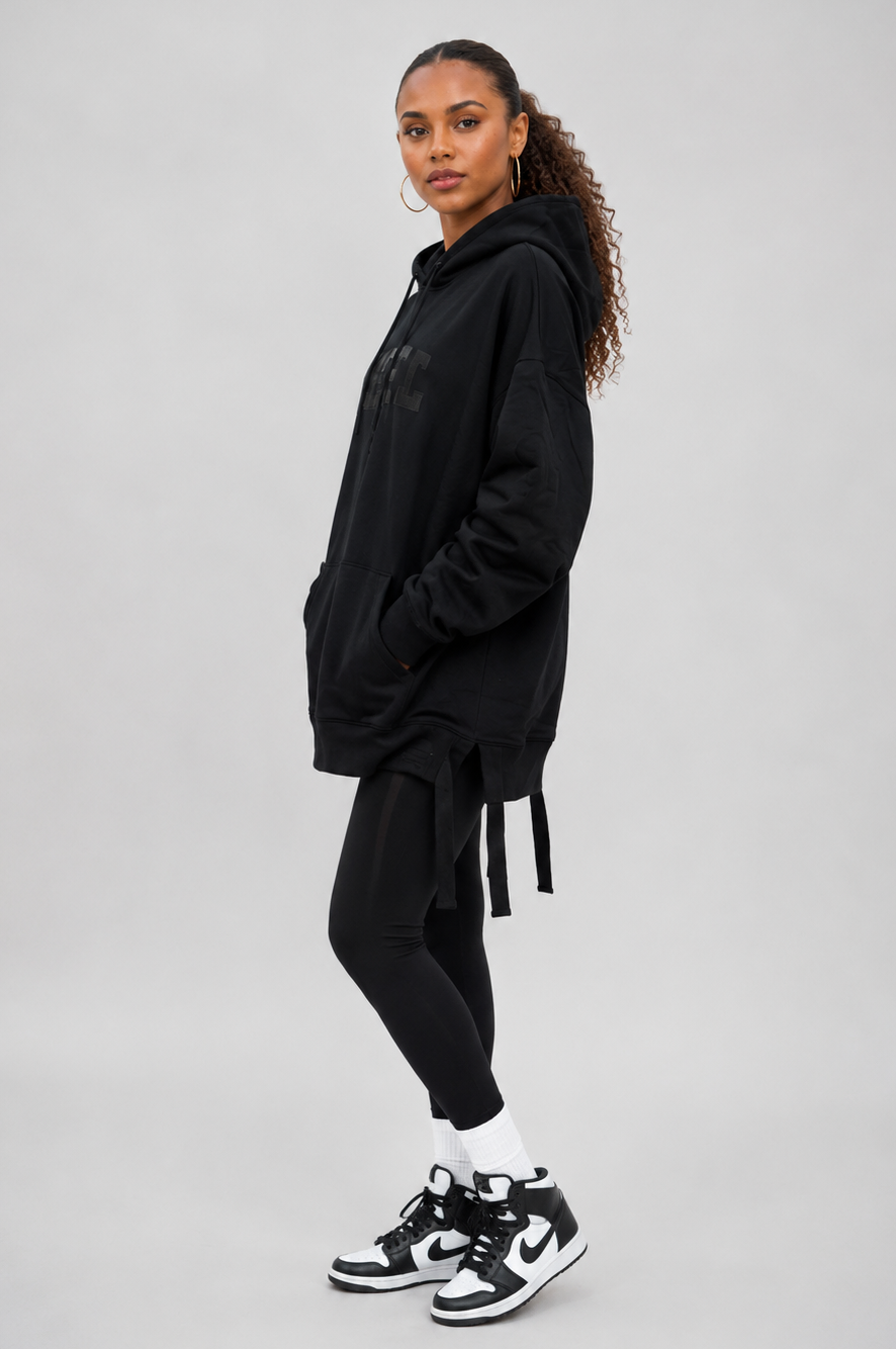 Rebellious® Clothing Co. - Women's Rebel Hoodie - Black/Black