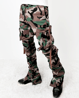 Rebellious™️ Clothing Co. - Men's Stacked Sweatpants - Camouflage Army