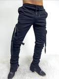 Rebellious™️ Clothing Co. - Men's Stacked Sweatpants - Black/Black