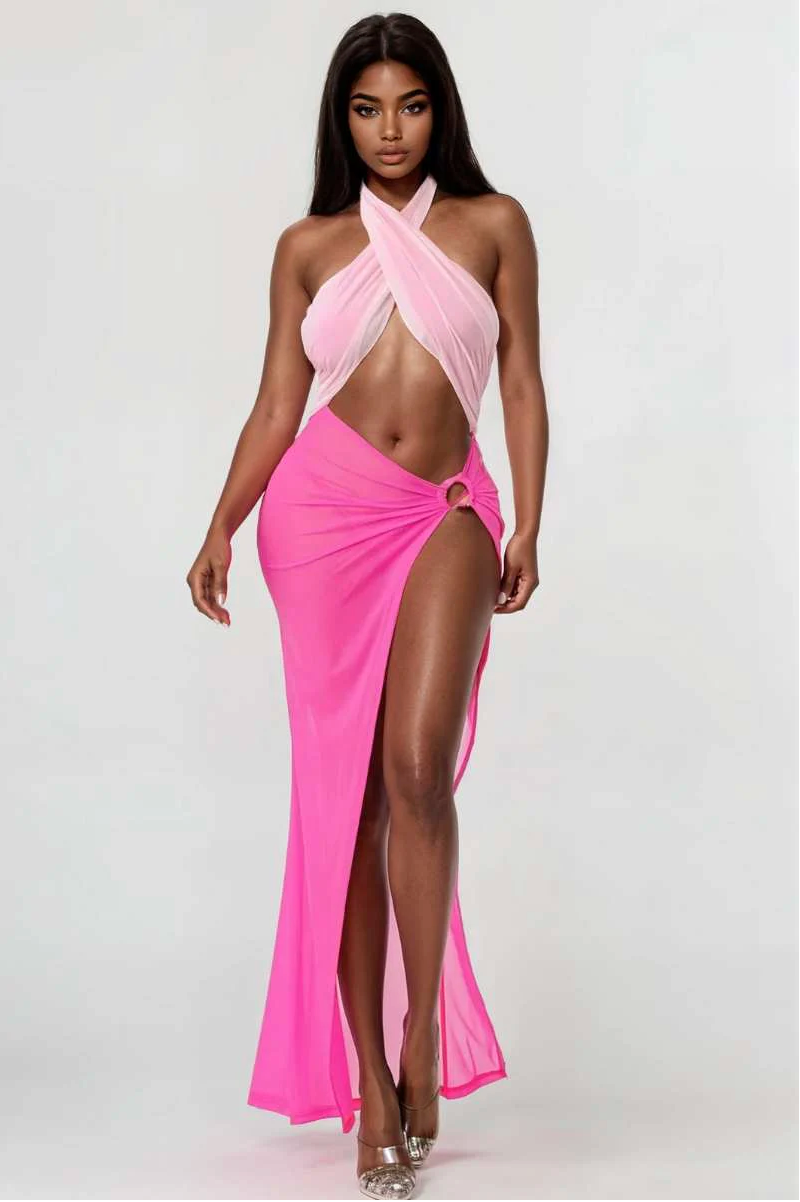 Rebellious® Clothing Co.- Women's Summertime Pink Dress