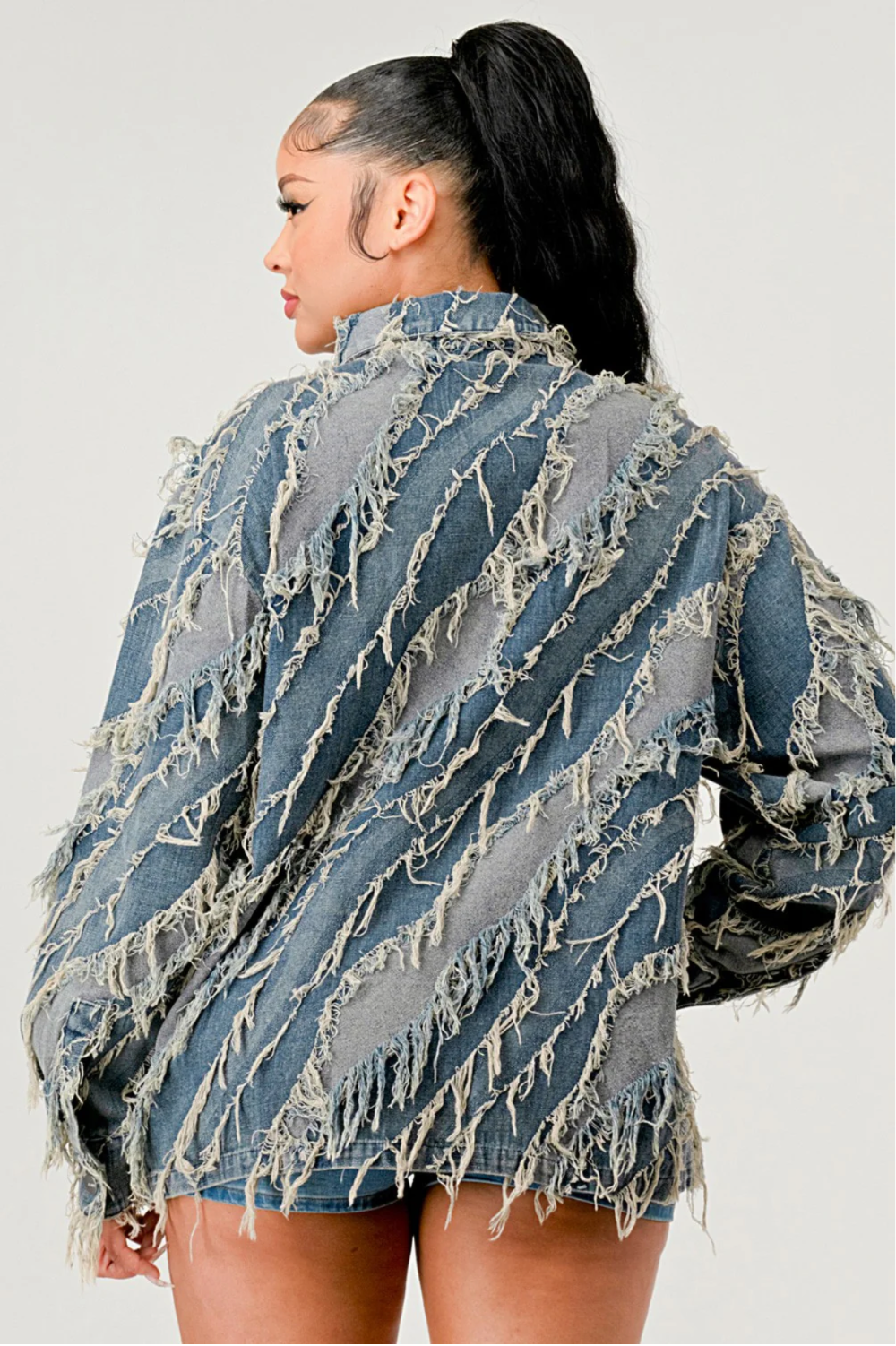 Rebellious® Clothing Co. - Women's Creative Denim Jacket