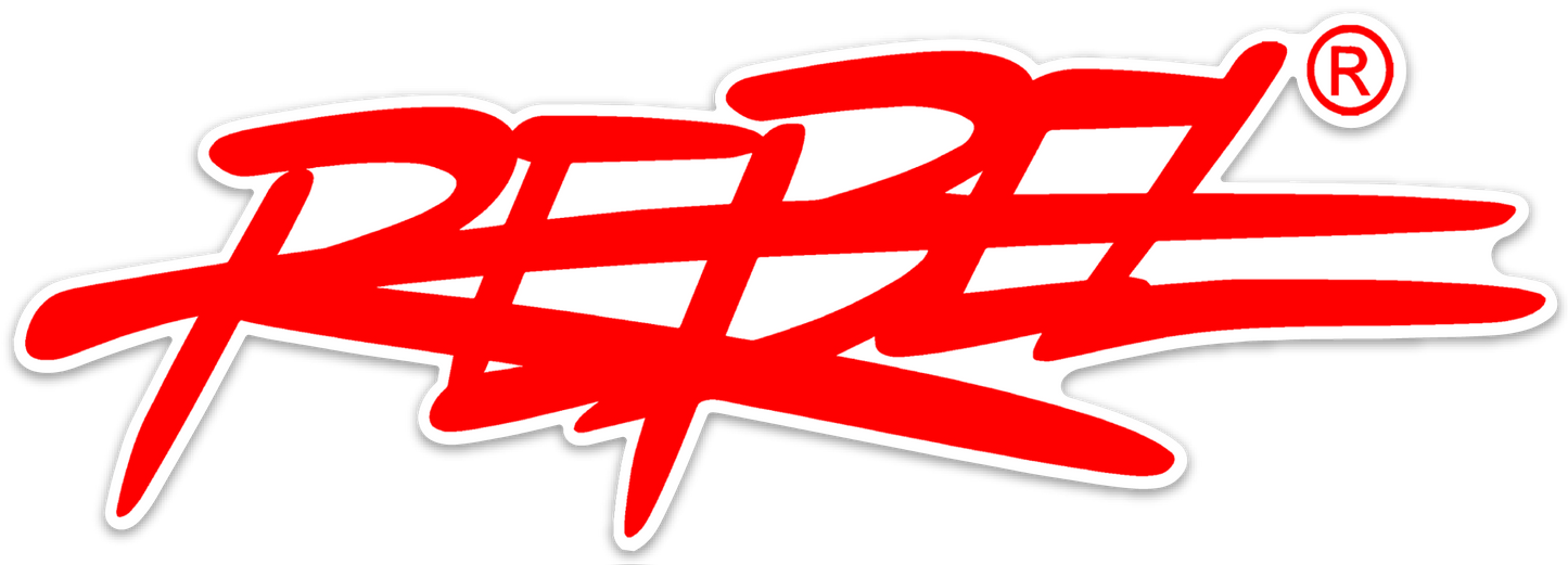 Rebellious® Clothing Co. - Decal Sticker - Red