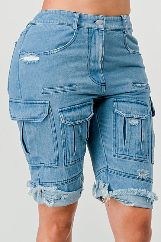 Summertime Denim Shorts