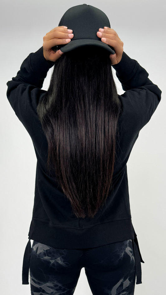 Rebellious® Clothing Co. - Women's Rebel Hoodie - Black/Black