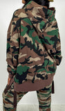 Rebellious™️ Clothing Co. - Women Camouflage Hoodie Long Fleece