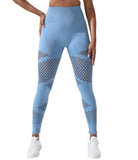 Women's Rebellious™️ Co. - Breathable Vent Leggings - Hue Blue