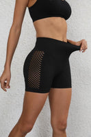 Women's Rebellious™️ Co. - Breathable Fitness Shorts - Jet Black