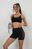 Women's Rebellious™️ Co. - Breathable Fitness Shorts - Jet Black