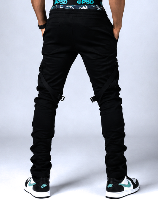 Rebellious® Clothing Co. - Men's Stacked Sweatpant - Black