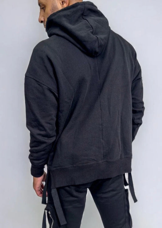 Rebellious® Clothing Co. - Men's Rebel Hoodie - Black/black