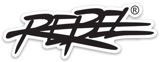 Rebellious® Clothing Co. - Decal Sticker - Black