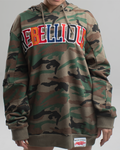 Women's Rebellious™️ Co. - Varsity Pullover Hoodie - Camouflage